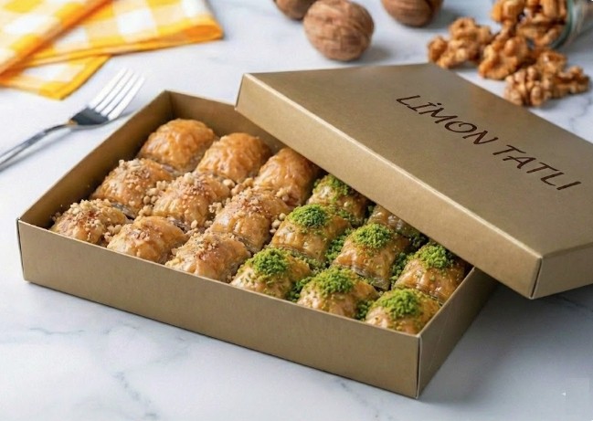 Özenle Hazırlanmış 1 kg Cevizli Fıstıklı